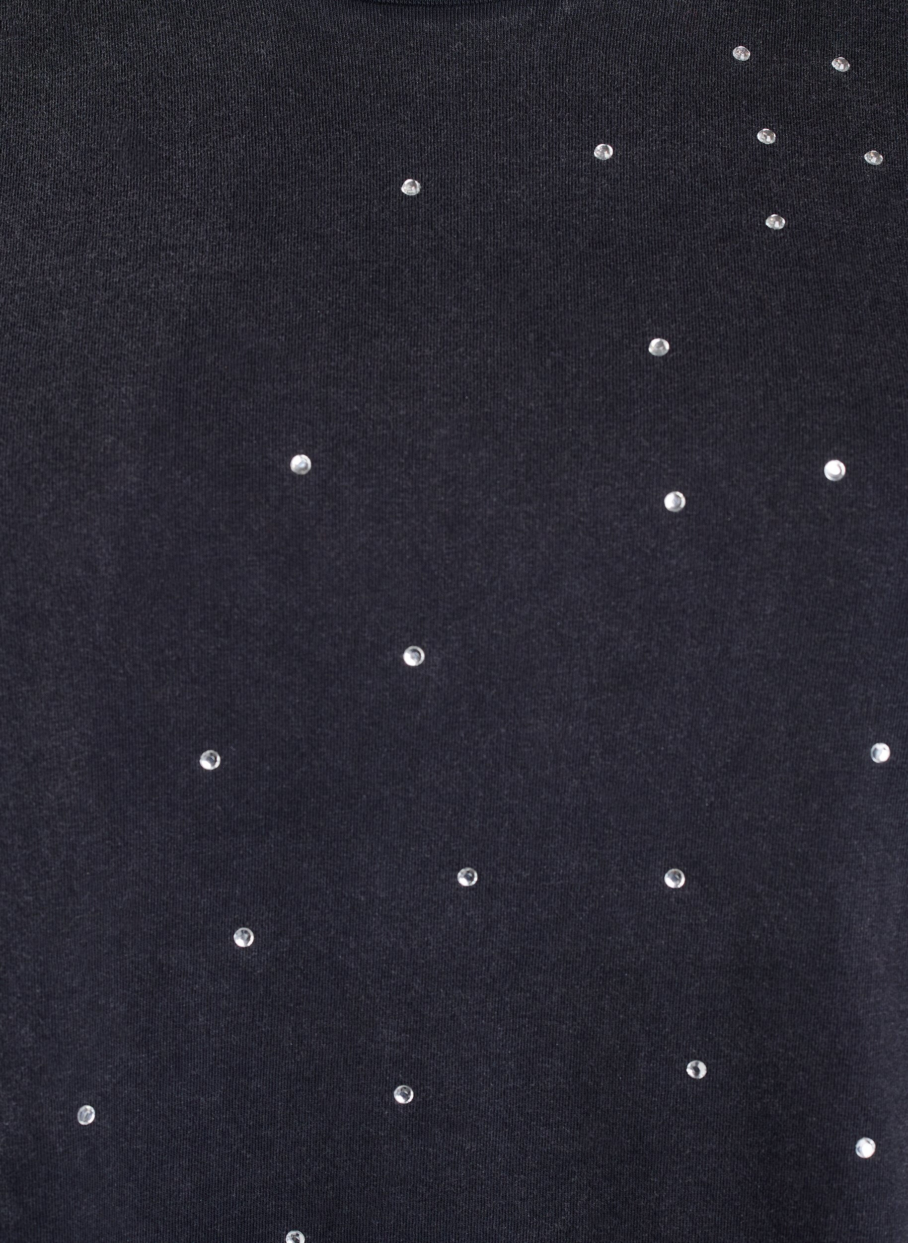 Zizzi Koszulka z bawelny organicznej z fajnym nadrukiem, Ciemnoszary, Packshot image number 2