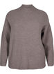 Luzny sweter z welny merynosowej, Desert Taupe Mel., Packshot image number 0