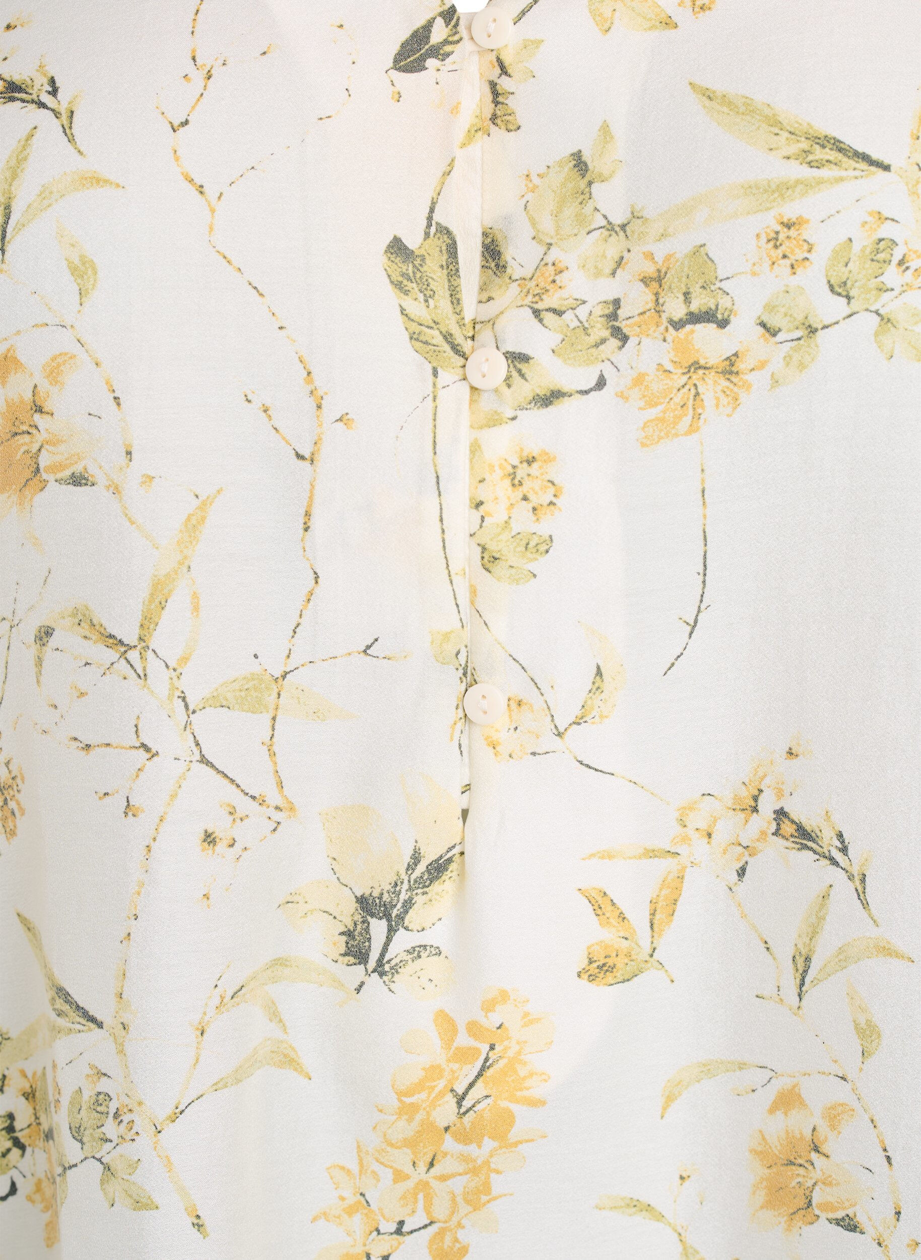 Zizzi Tunika w ksztalcie litery A z kr&oacute;tkim rekawem, Ż&oacute;łty, Packshot image number 2