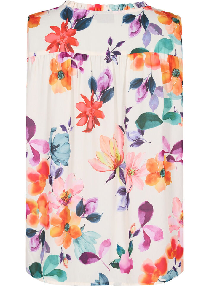 Top w kwiaty z wiazaniem, Buttercream Flower, Packshot image number 1