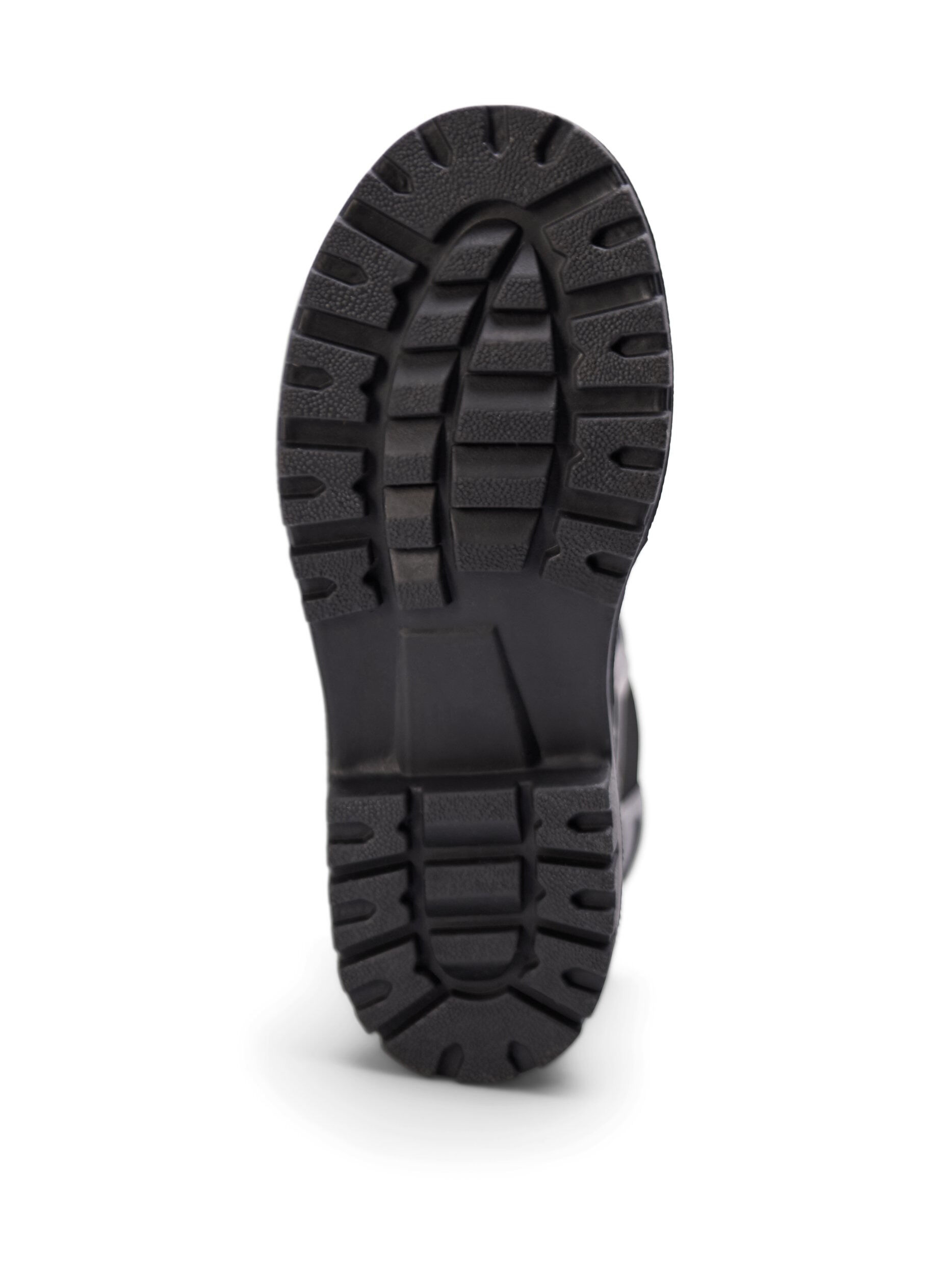 Zizzi Kr&oacute;tkie, szerokie gumowe buty z nadrukiem, B. Teal Flower AOP, Packshot image number 5