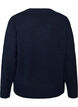 Sweter z dekoltem w serek, Niebieskie, Packshot image number 1