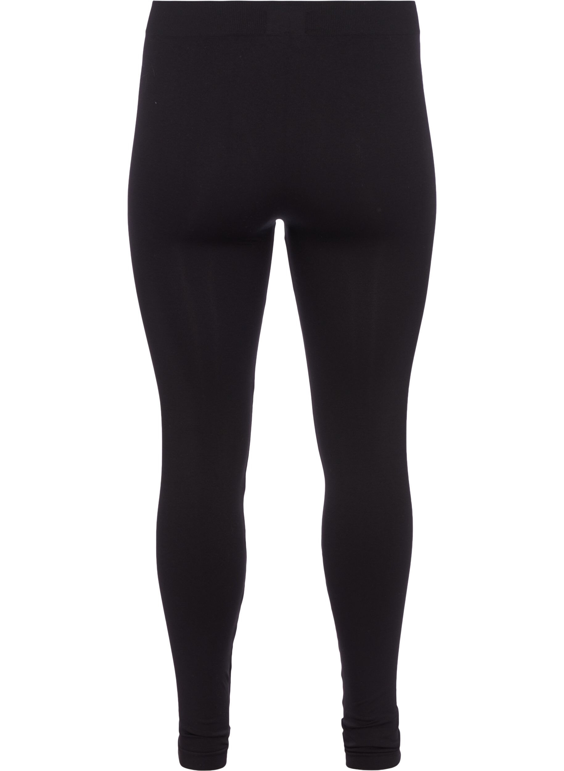 Zizzi Bezszwowe legginsy, Black, Packshot image number 1