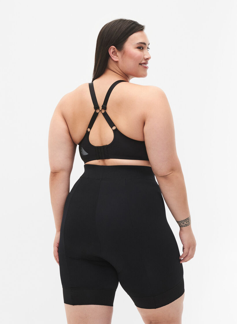 Spodenki rowerowe / spinningowe, Black, Model image number 1