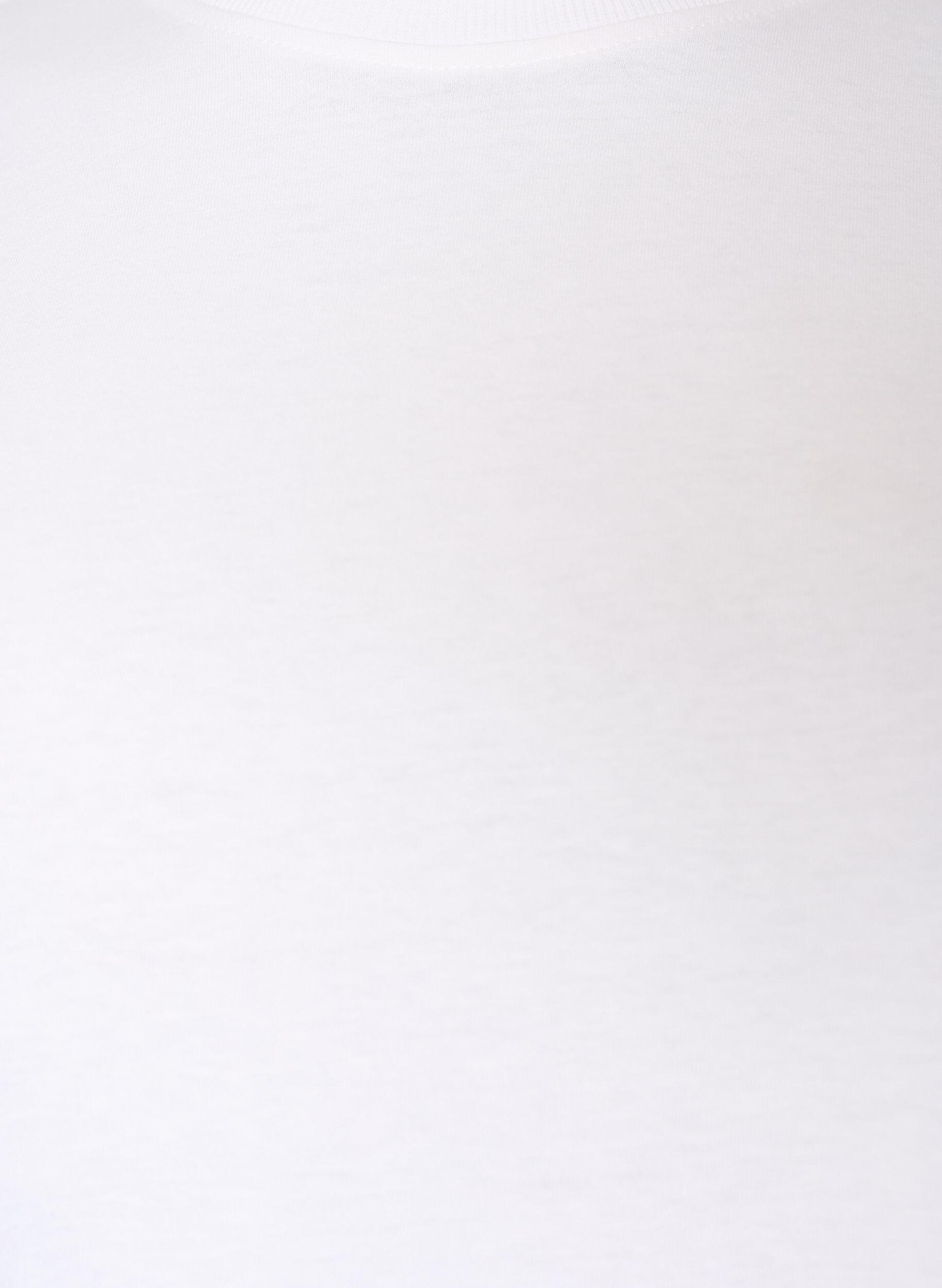 ZizziBawelniana koszulka z nadrukiem, Biały, Packshot image number 2