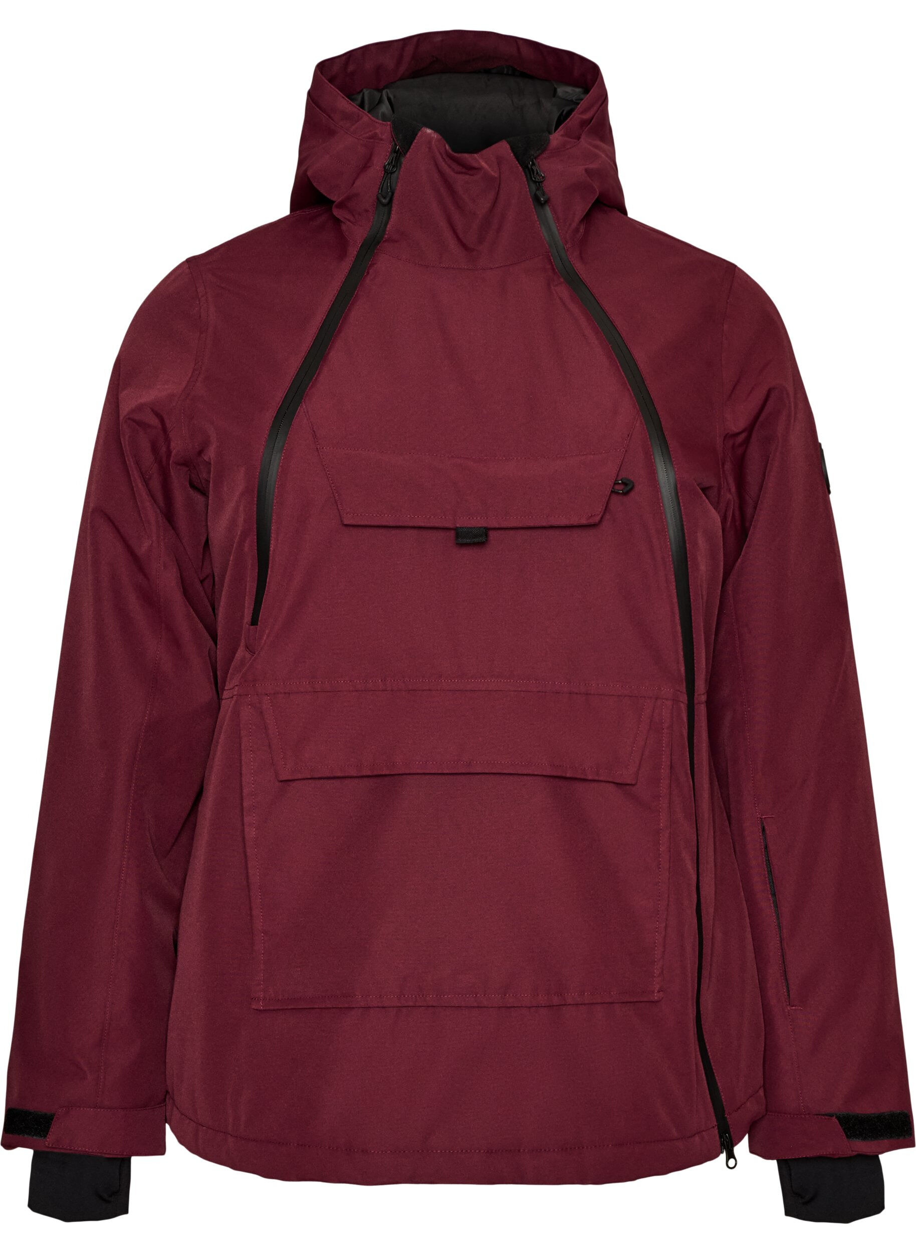 ZizziFunkcjonalna kurtka typu anorak z kapturem, Czerwony, Packshot image number 0