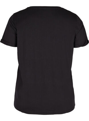 Sportowa koszulka z nadrukiem, Black Swearing, Packshot image number 1