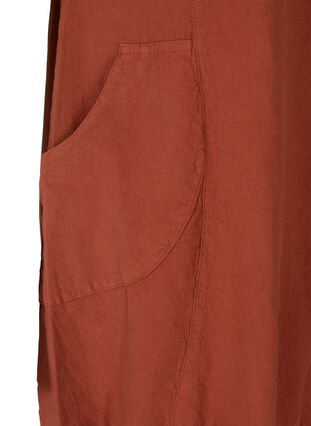 Bawelniana sukienka z krótkim rekawem, Arabian Spice, Packshot image number 3
