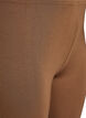Legginsy 3/4 typu basic z wiskozy, Brązowy, Packshot image number 2