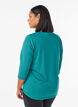  Bluzka treningowa z rekawami 3/4, Zielony, Model image number 2