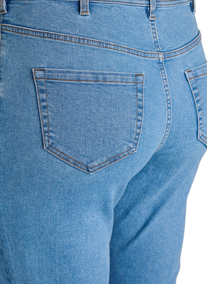 Super dopasowane jeansy, Niebieskie, Packshot image number 3