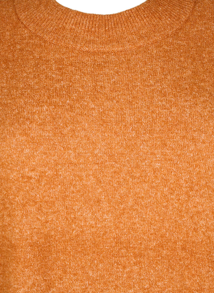 Dluga dzianinowa bluzka z dlugimi rekawami, Autumnal Mel., Packshot image number 2