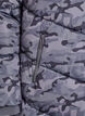 Dluga kurtka puchowa z wzorem moro, Ciemnoszary, Packshot image number 3