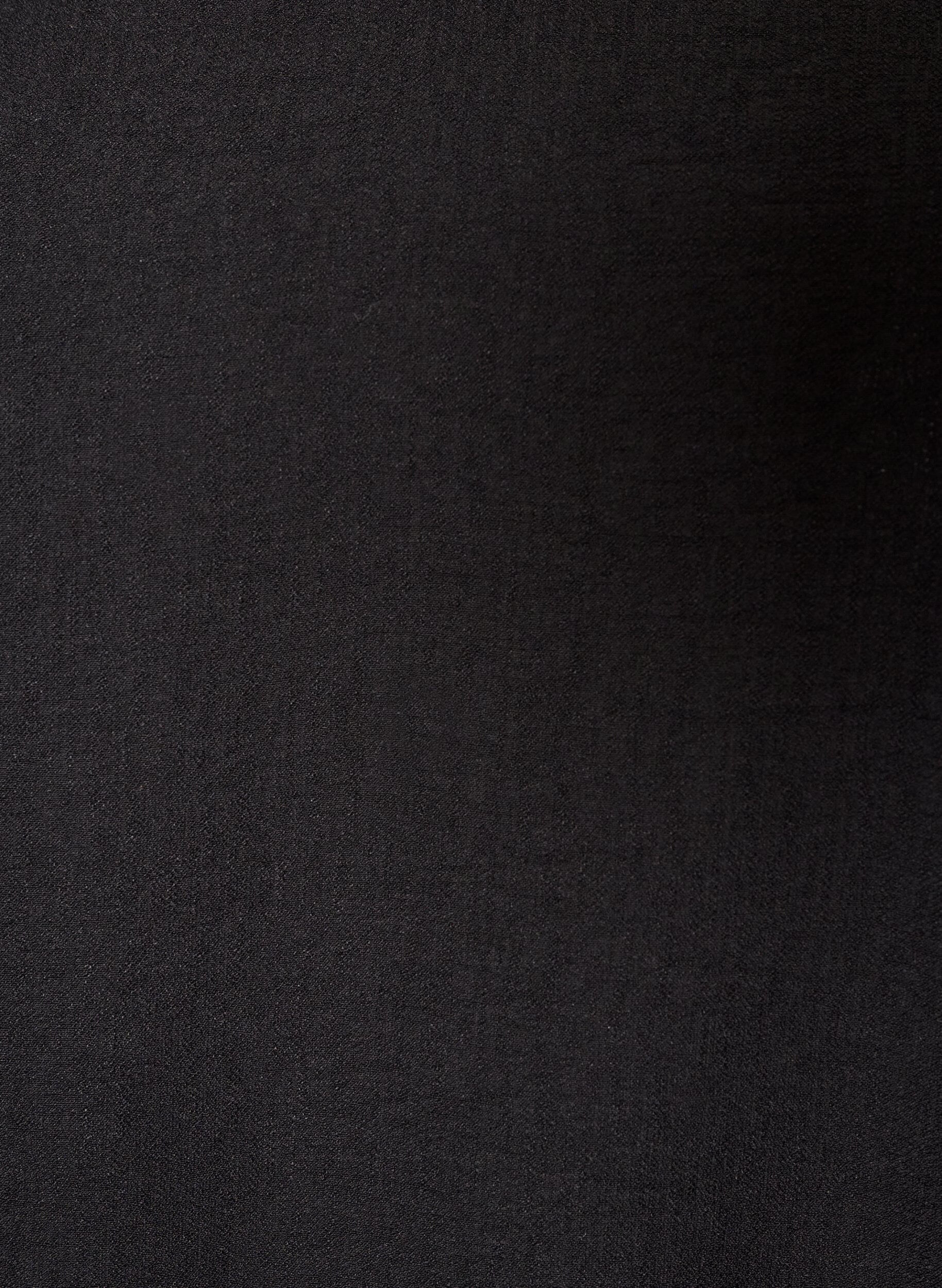 ZizziWiskozowa bluzka z dekoltem w serek o balonowym kroju, Czarne, Packshot image number 2