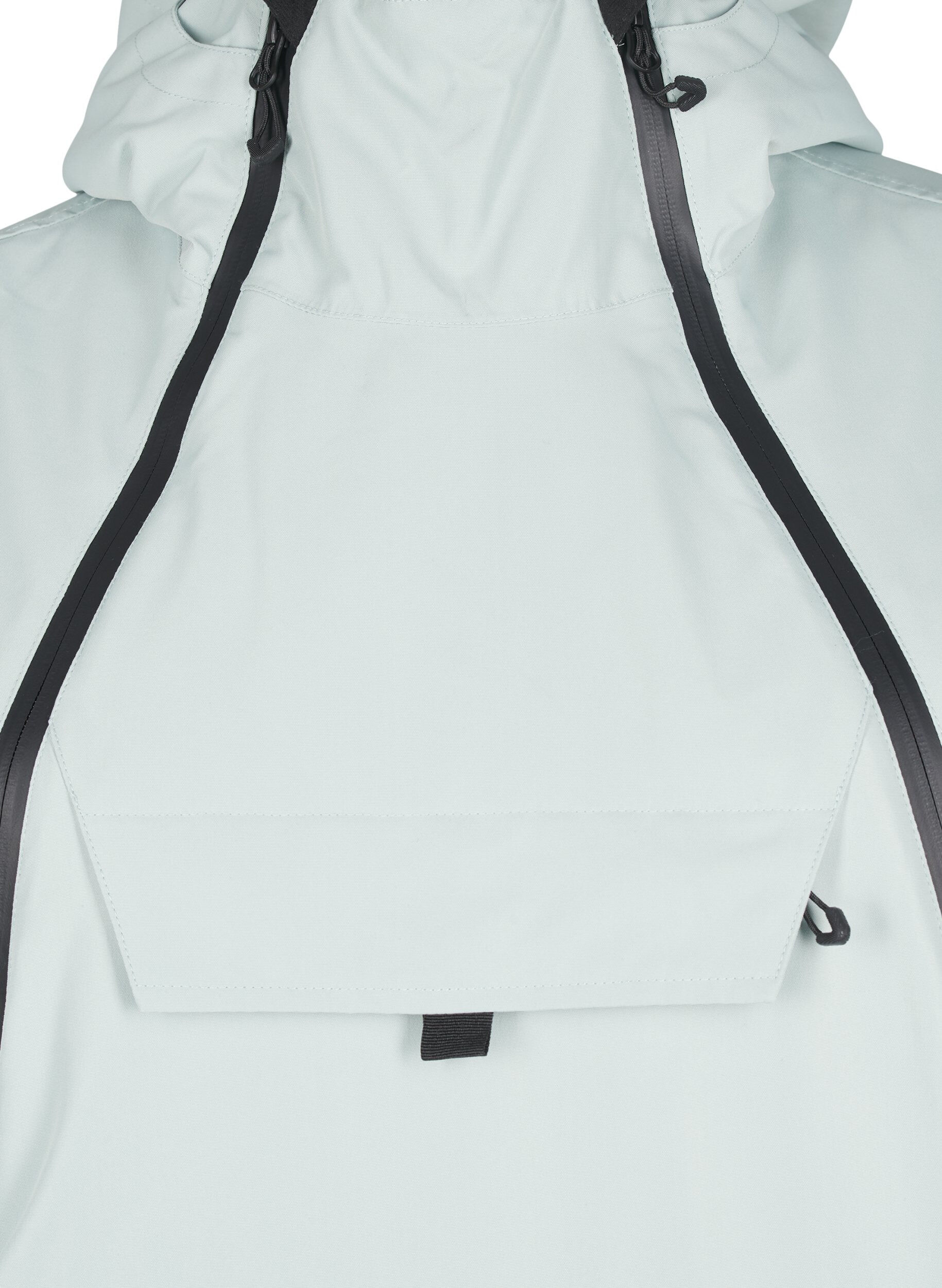 Zizzi Funkcjonalna kurtka typu anorak z kapturem, Zielony, Packshot image number 2