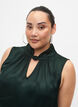Top bez rekawów z wiskozy z detalami, Scarab, Model image number 2
