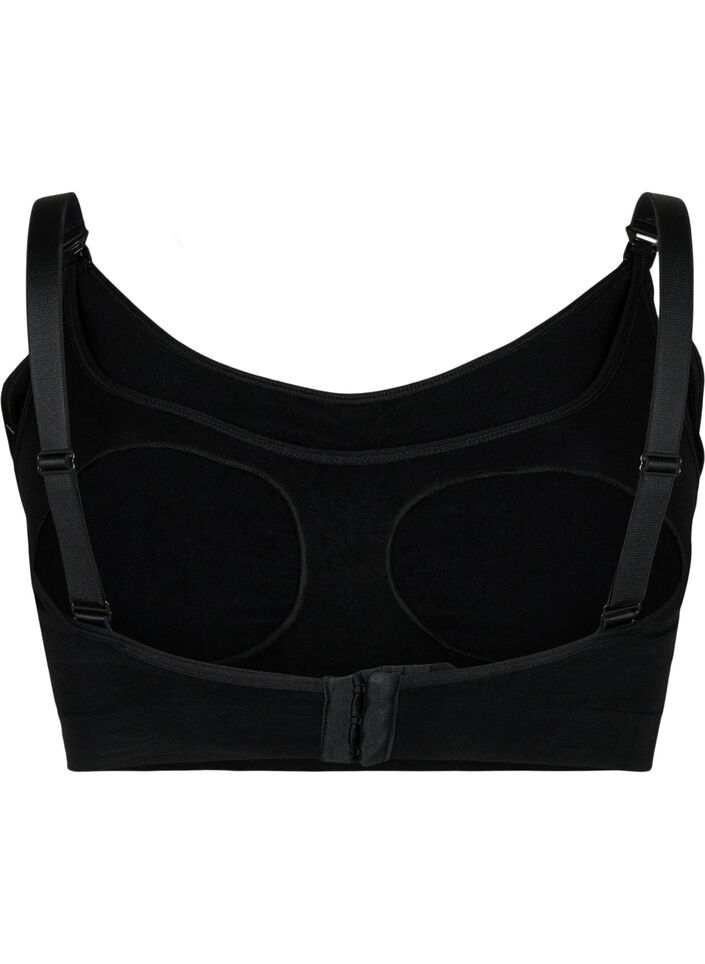 Biustonosz dla karmiacych, Czarne, Packshot image number 1