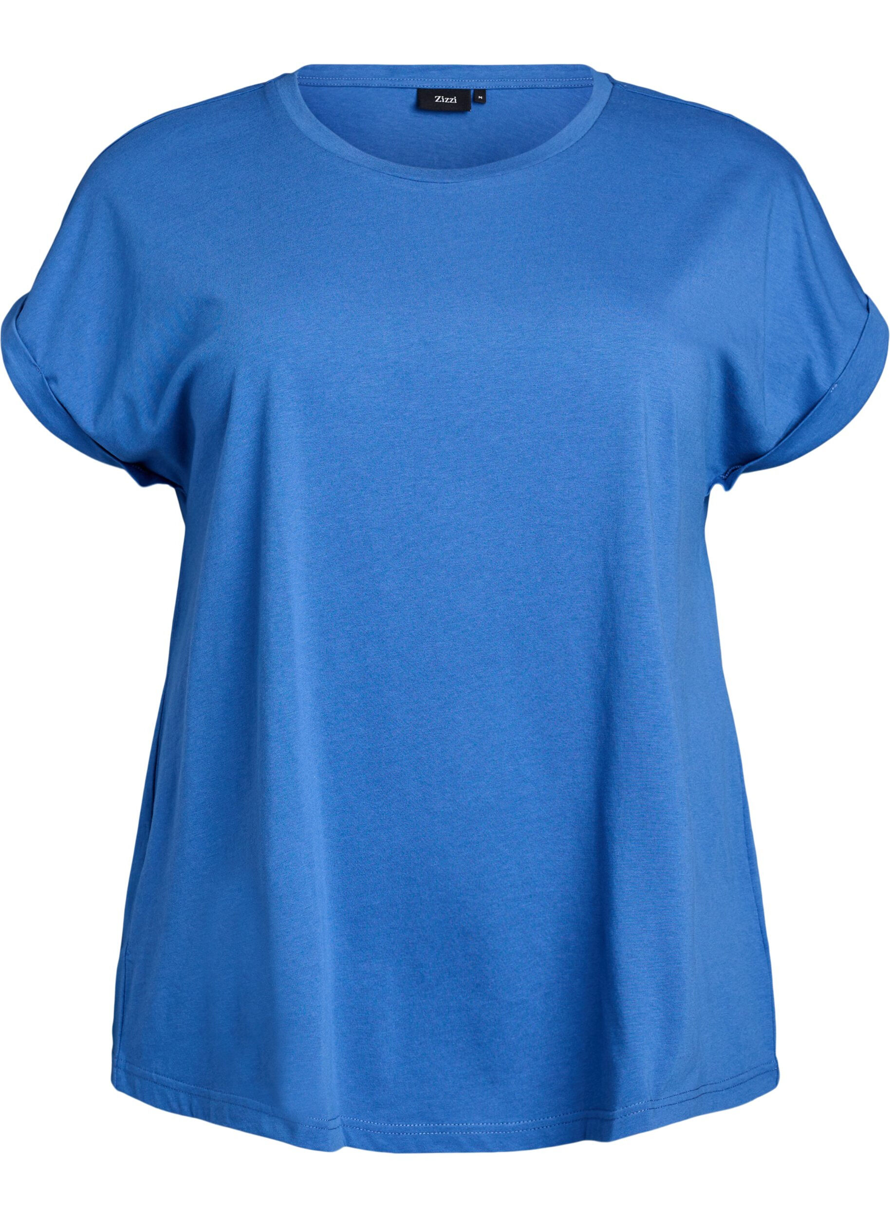 T-shirt z kr&oacute;tkim rekawem z mieszanki bawelny