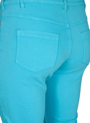 Dopasowane spodnie Emily capri, River Blue, Packshot image number 3