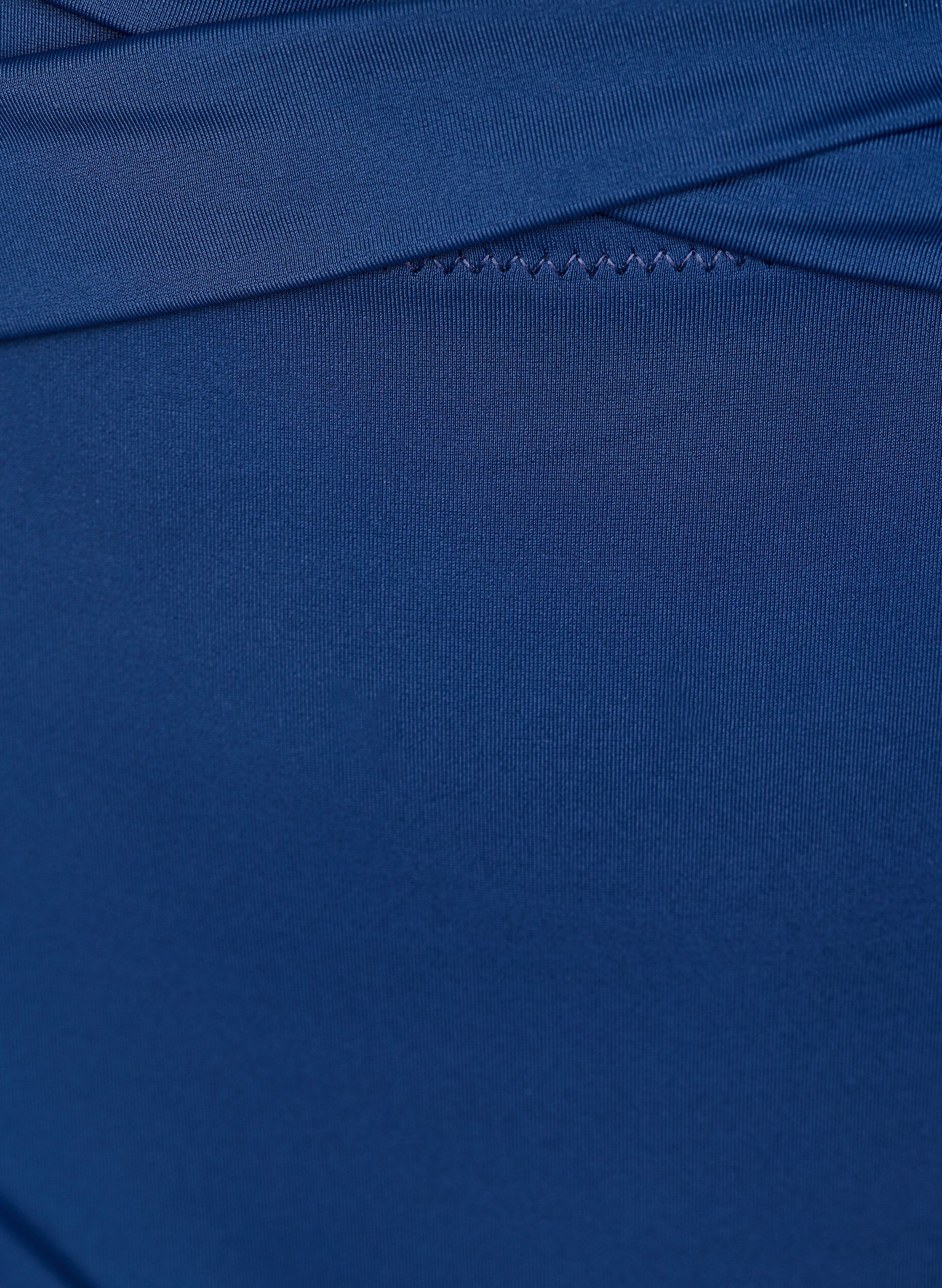ZizziFigi damskie od bikini z detalem kopertowym, Niebieskie, Packshot image number 2