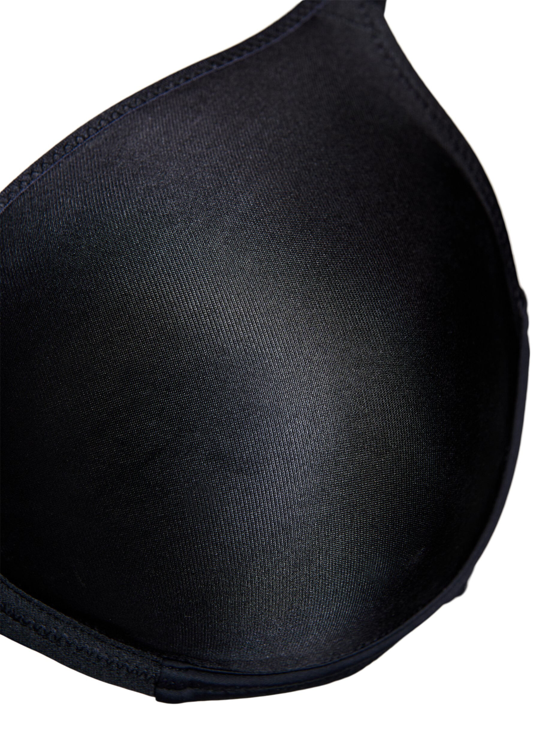 Zizzi Formowany biustonosz z pelnym zabudowaniem i duzym wsparciem, Czarne, Packshot image number 2