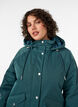 Parka z podszewka i odpinana kapturka, Zielony, Model image number 3