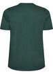 T-shirt z bawelny organicznej z nadrukiem, Zielony, Packshot image number 1
