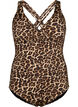 Strój kapielowy ze skrzyzowanymi plecami i wyjmowanymi wkladkami, Leopard Print, Packshot image number 0