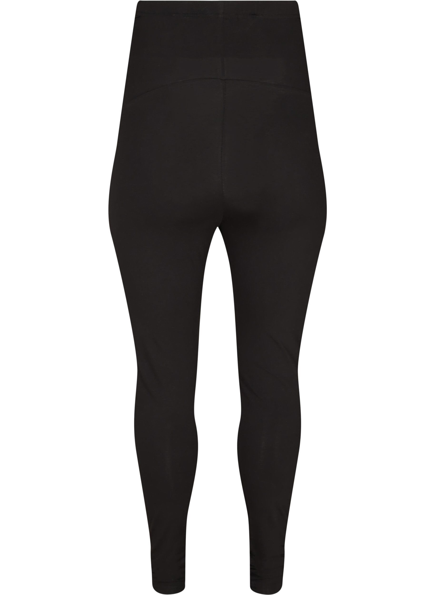 Zizzi Bawelniane legginsy ciazowe, Black, Packshot image number 1