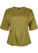 T-shirt z drapowaniem, Zielony, Packshot image number 0