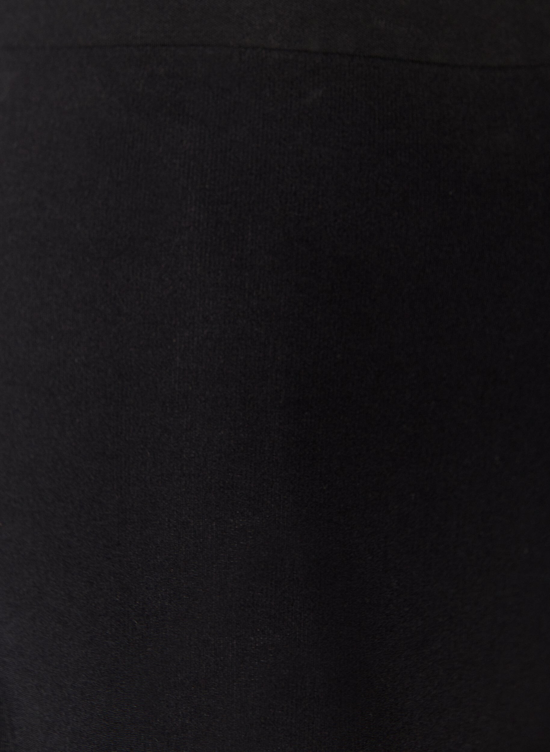 Zizzi Szorty modelujace ze srednim wsparciem i wysokim stanem, Czarne, Packshot image number 2