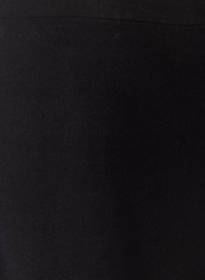 Szorty modelujace ze srednim wsparciem i wysokim stanem, Czarne, Packshot image number 2