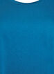 Koszulka z kr&oacute;tkimi rekawami wykonana z mieszanki bawelny, Niebieskie, Packshot image number 2