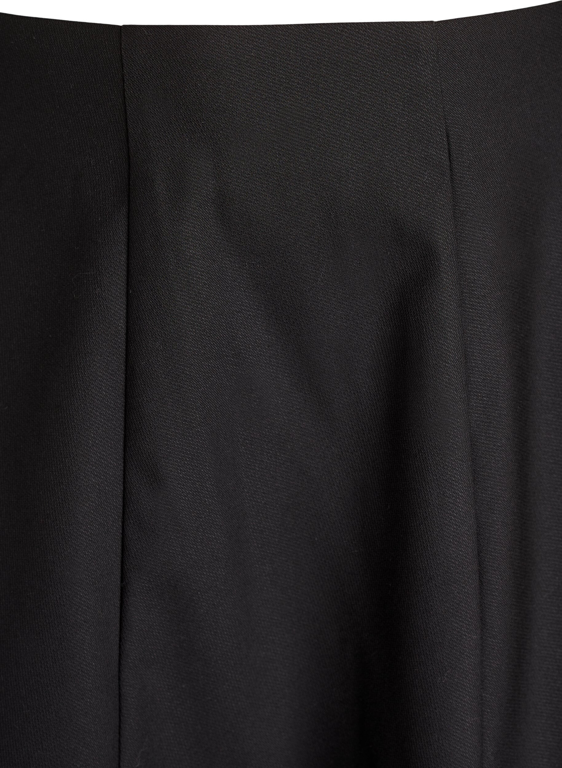 Zizzi Kr&oacute;tka sp&oacute;dniczka w ksztalcie litery A, Czarne, Packshot image number 2