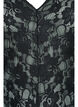 Lace body with long sleeves, Black, Packshot image number 2