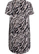 Sukienka z nadrukiem i kr&oacute;tkimi rekawami, Czarne, Packshot image number 1