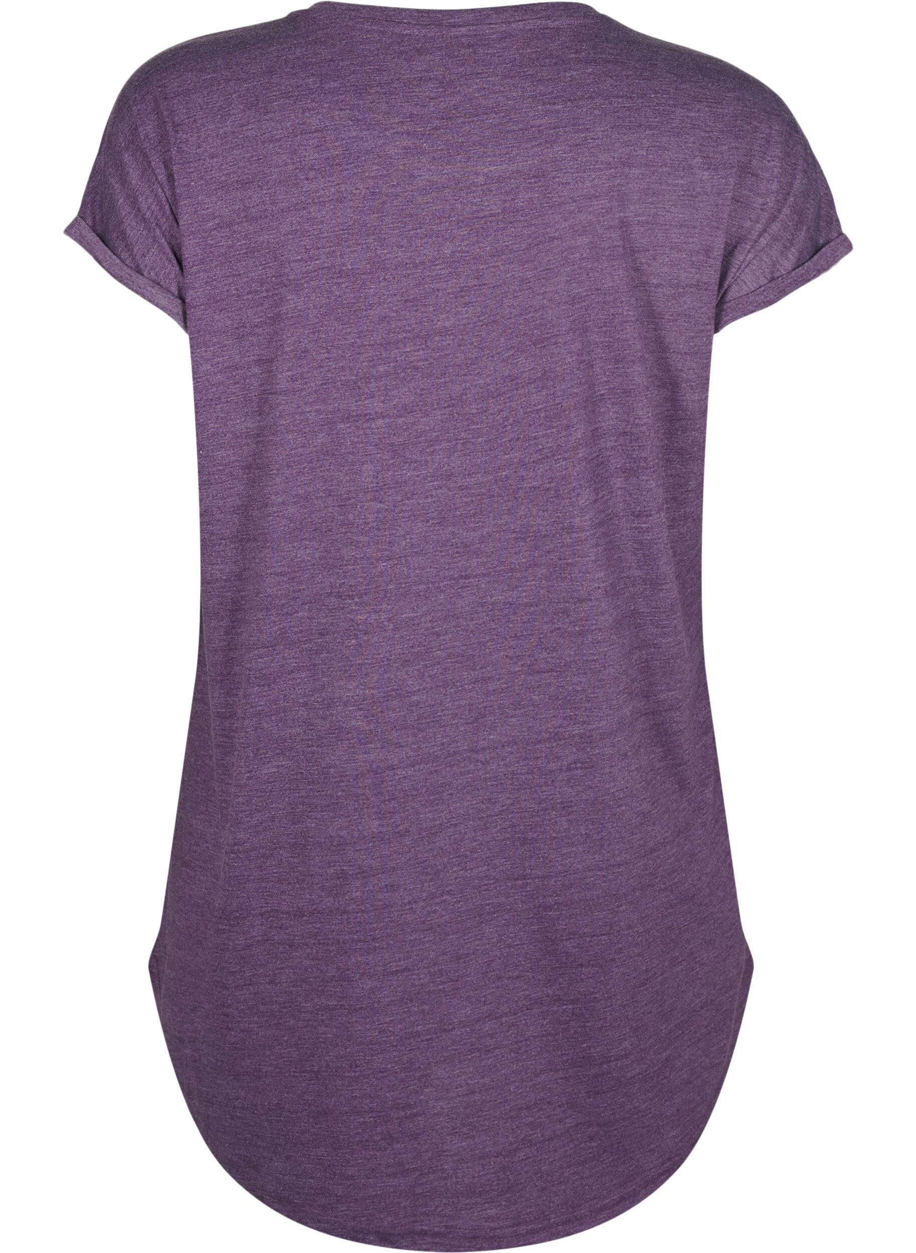 Zizzi Koszula nocna z kr&oacute;tkim rekawem i nadrukiem tekstowym, , Packshot image number 1