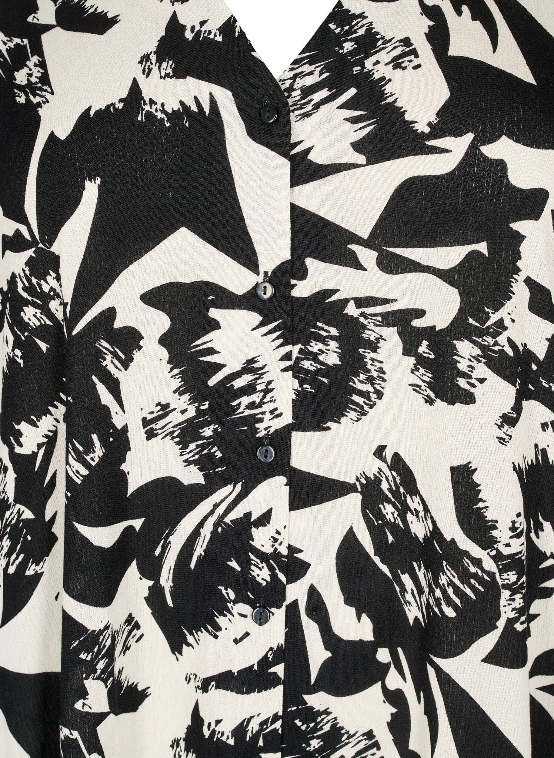 Zizzi Kaftan plazowy z guzikami, Beżowy, Packshot image number 2