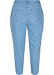  Jeansy Mille typu mom fit z nadrukiem, Light blue denim, Packshot image number 1
