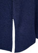 Sweter z dzianiny z ukosnym wzorem i rekawami raglanowymi, Niebieskie, Packshot image number 3