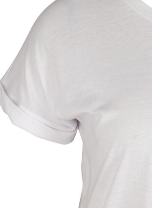 Koszulka z mieszanki bawelny, Bright White, Packshot image number 2