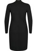 Dopasowana sukienka z wycieciami, Black, Packshot image number 1