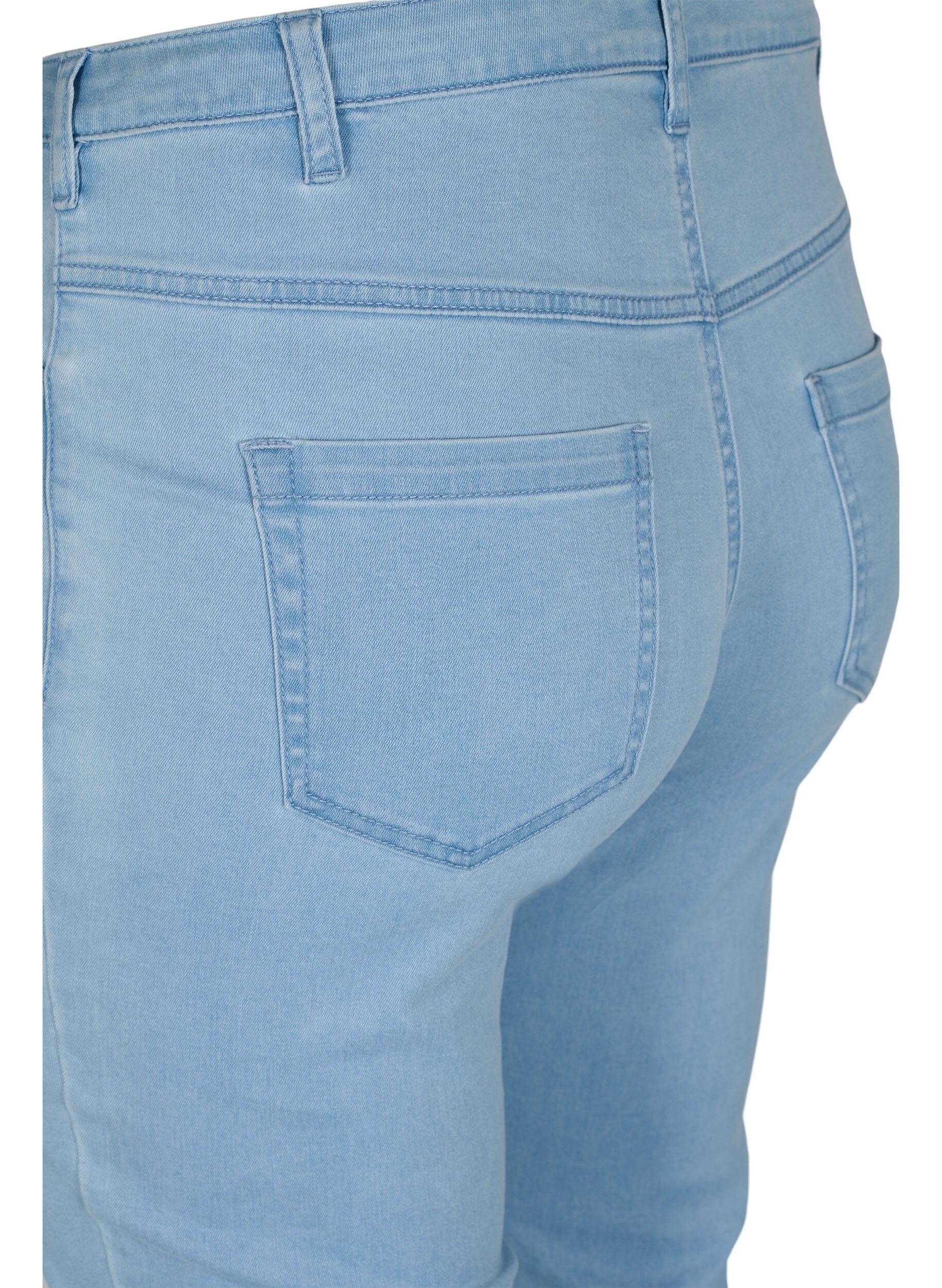 ZizziJeansy Emily o dopasowanym kroju z normalnym stanem, Niebieskie, Packshot image number 3