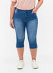 Amy capri jeans z wysokim stanem i bardzo dopasowanym krojem, Niebieskie, Model image number 3