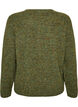 Luzny sweter z okraglym dekoltem, Zielony, Packshot image number 1