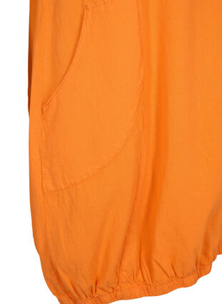 Bawelniana sukienka z krótkim rekawem, Orange Tiger, Packshot image number 3