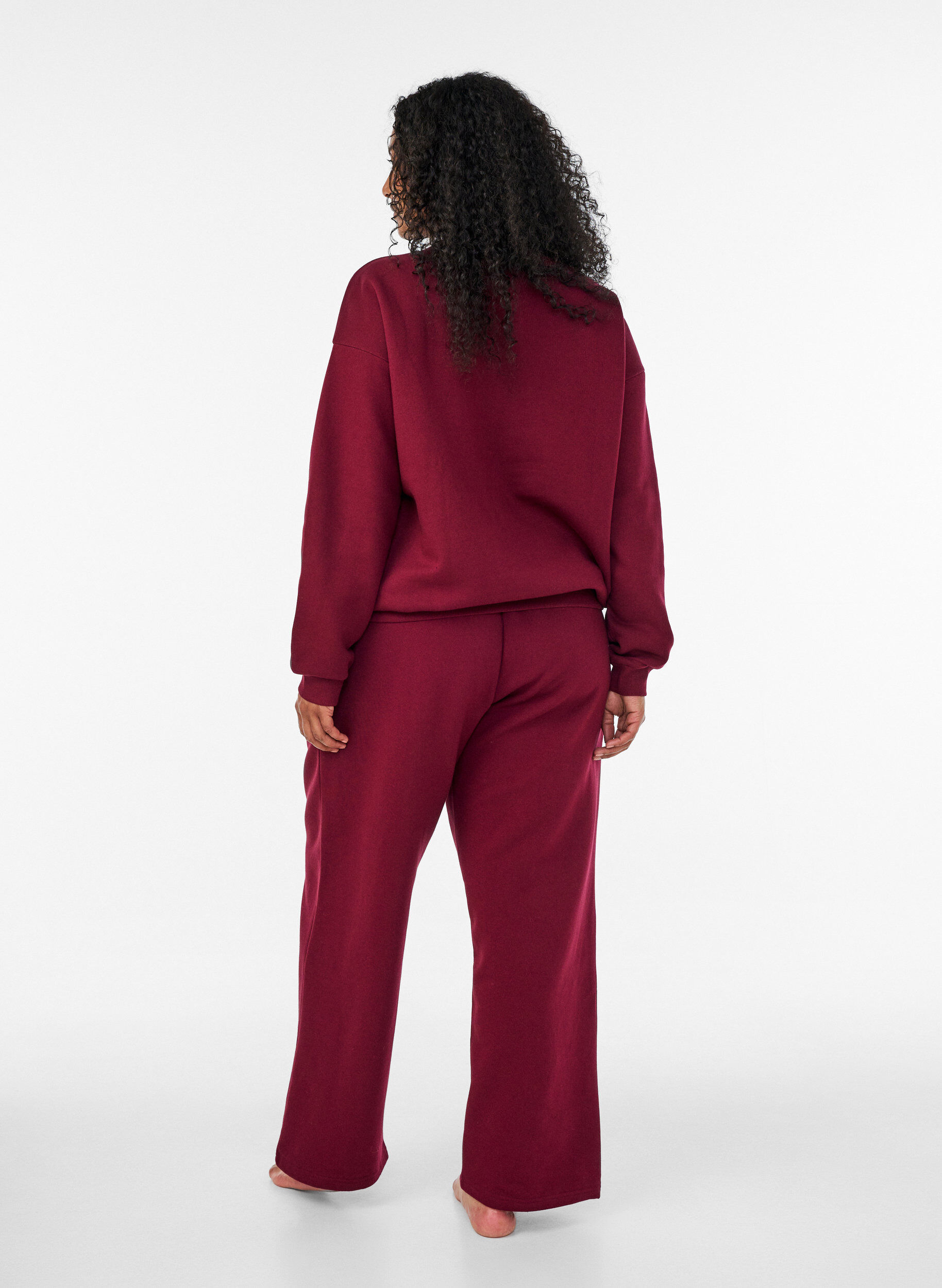 ZizziBluza z nadrukiem tekstowym, Czerwony, Model image number 2
