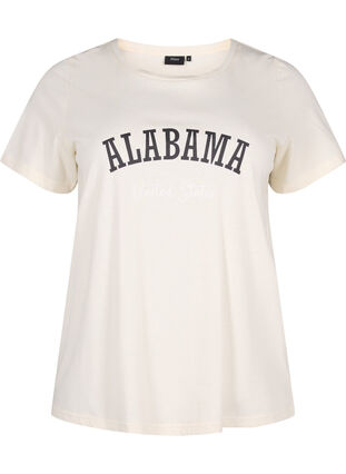 Bawelniana koszulka z napisem, Antique W. Alabama, Packshot image number 0