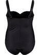 Swimsuit with ruched details, Black, Packshot image number 1