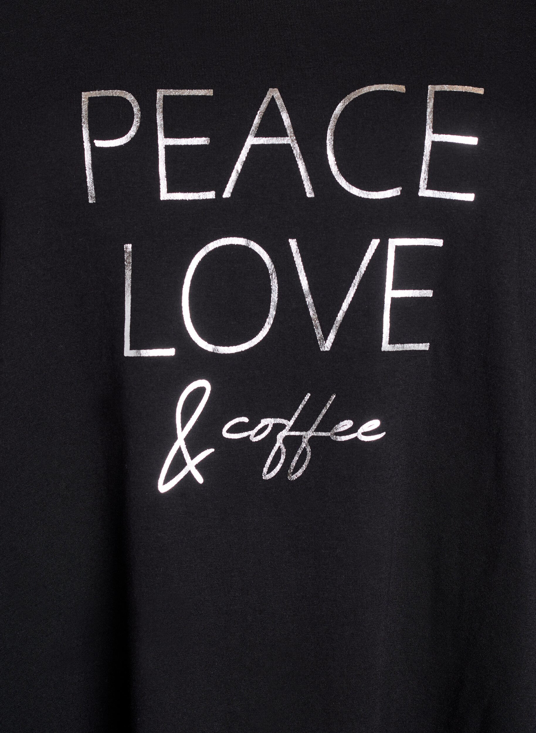 Zizzi Koszula nocna z kr&oacute;tkim rekawem, wykonana z bawelny organicznej, Czarne, Packshot image number 2